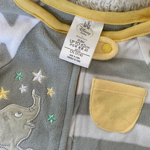 Disney Baby Dumbo and Simba Fleece Onsie set - Picture 7 of 7